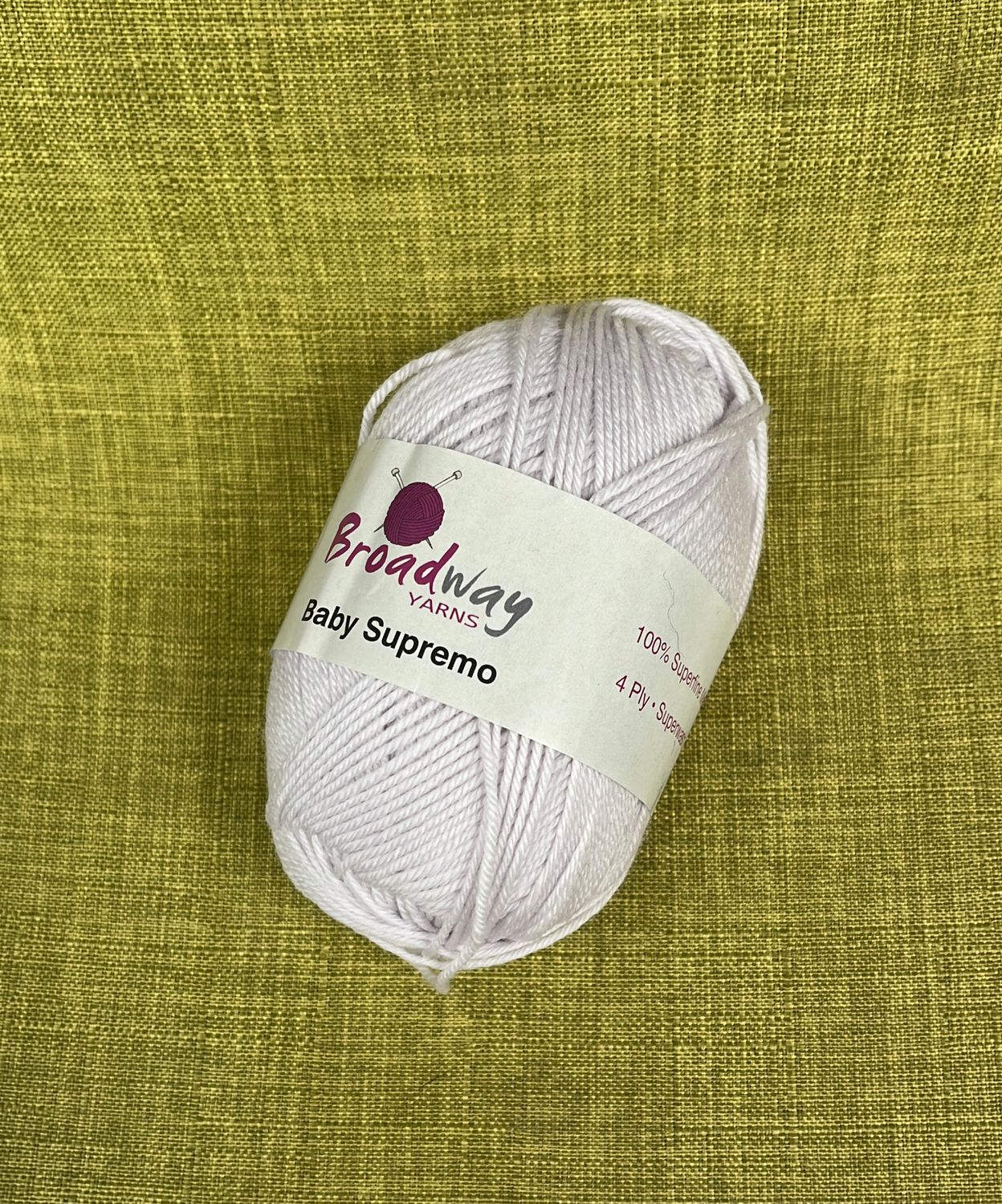 Broadway Baby Supremo 4ply Merino 50g 200m Colour 1012