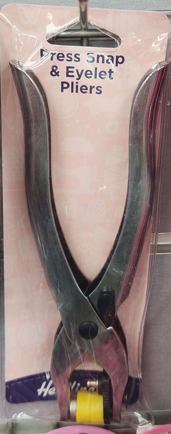 Hemline Press Snap &amp; Eyelet Pliers