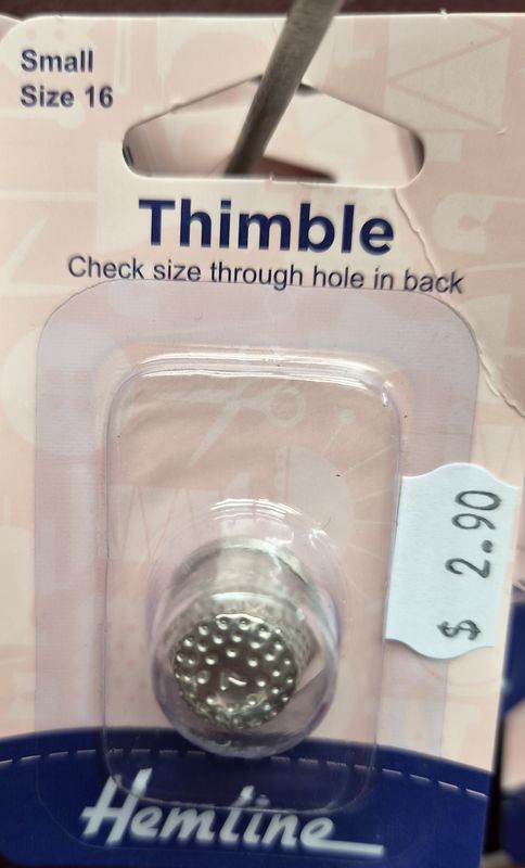 Hemline Thimble Small
