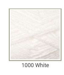 Panda Acrocraft 8ply 100g Shade 1000 White