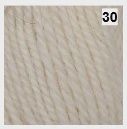 Alpex 30 10ply Wool Cream 50g Ball 85m