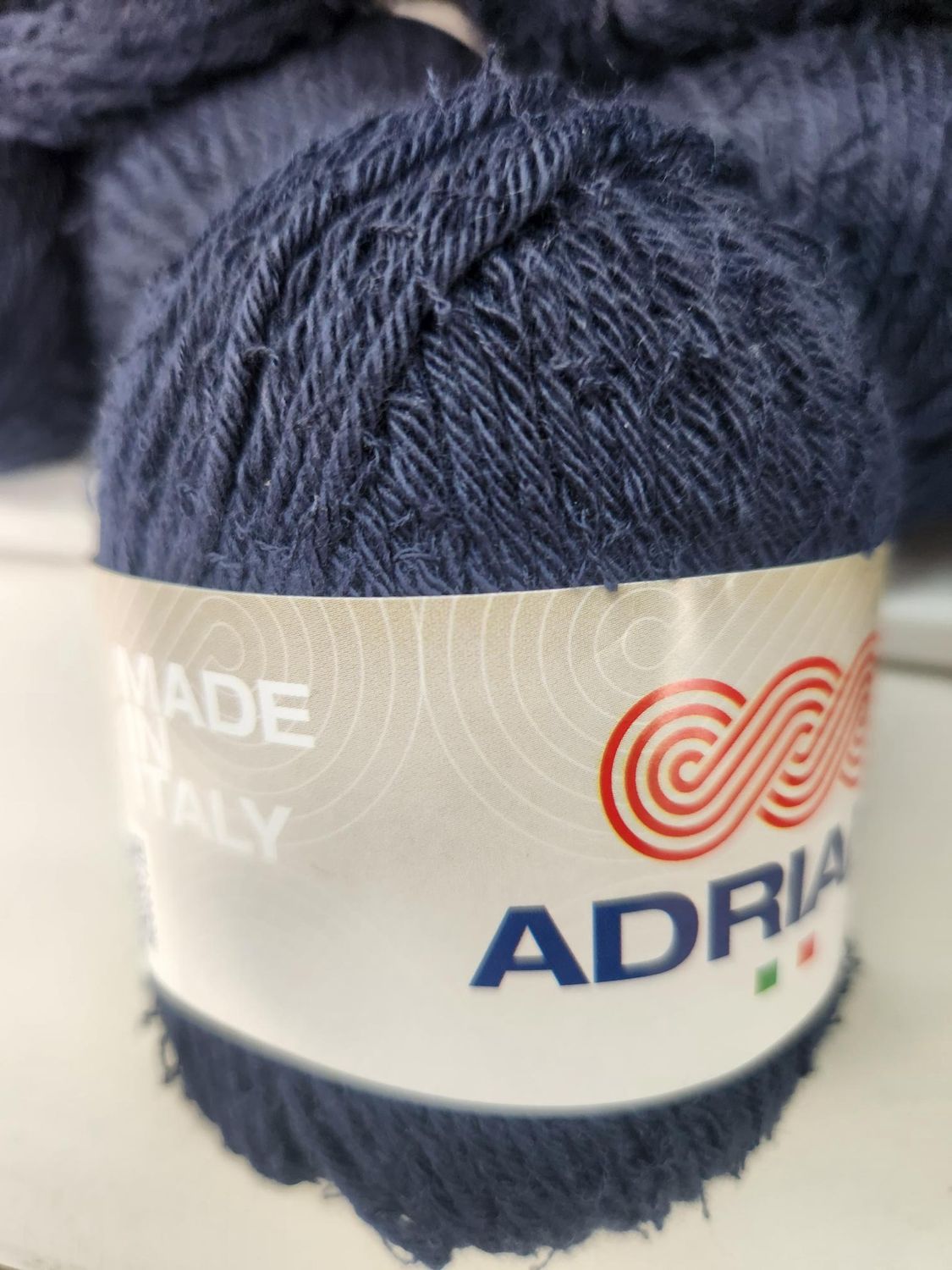 Adriafil Pupa Navy 90% Cotton, 10% Nylon 50g, 95m