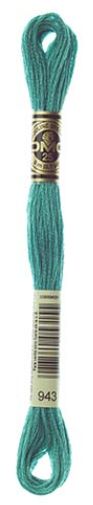 DMC Stranded Cotton 8m Skein Colour 943
