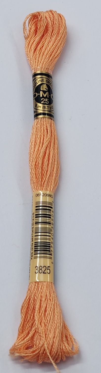 DMC Stranded Cotton 8m Skein Colour 3825