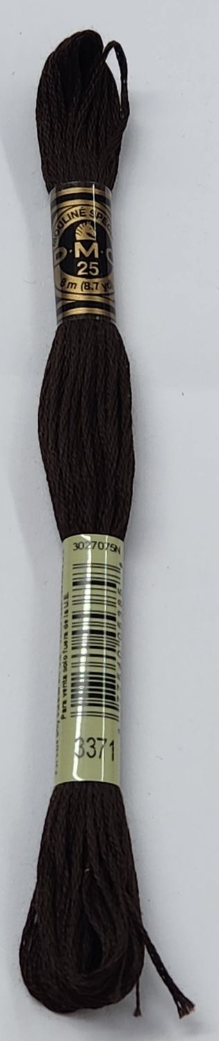 DMC Stranded Cotton Skein 8m Colour 3371