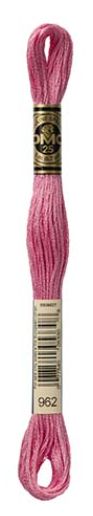 DMC Stranded Cotton 8m Skein Colour 962