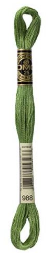 DMC Stranded Cotton 8m Skein Colour 988