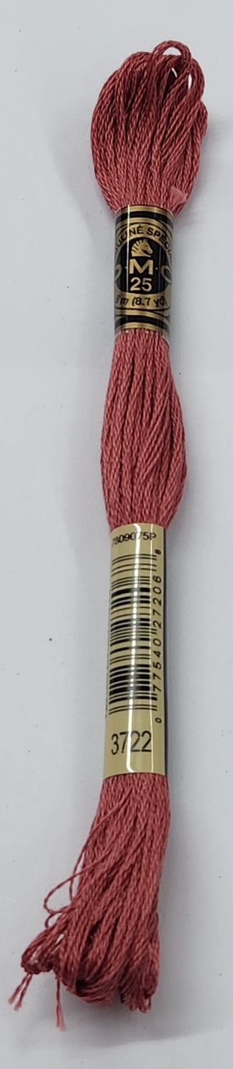 DMC Stranded Cotton 8m Skein Colour 3722