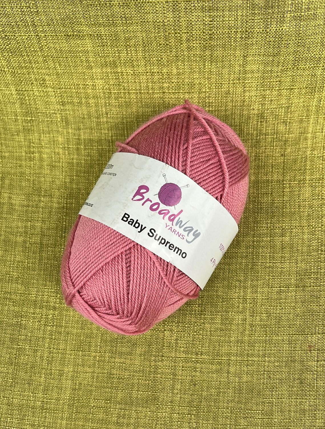 Broadway Baby Supremo 4ply Merino 50g 200m Colour 471
