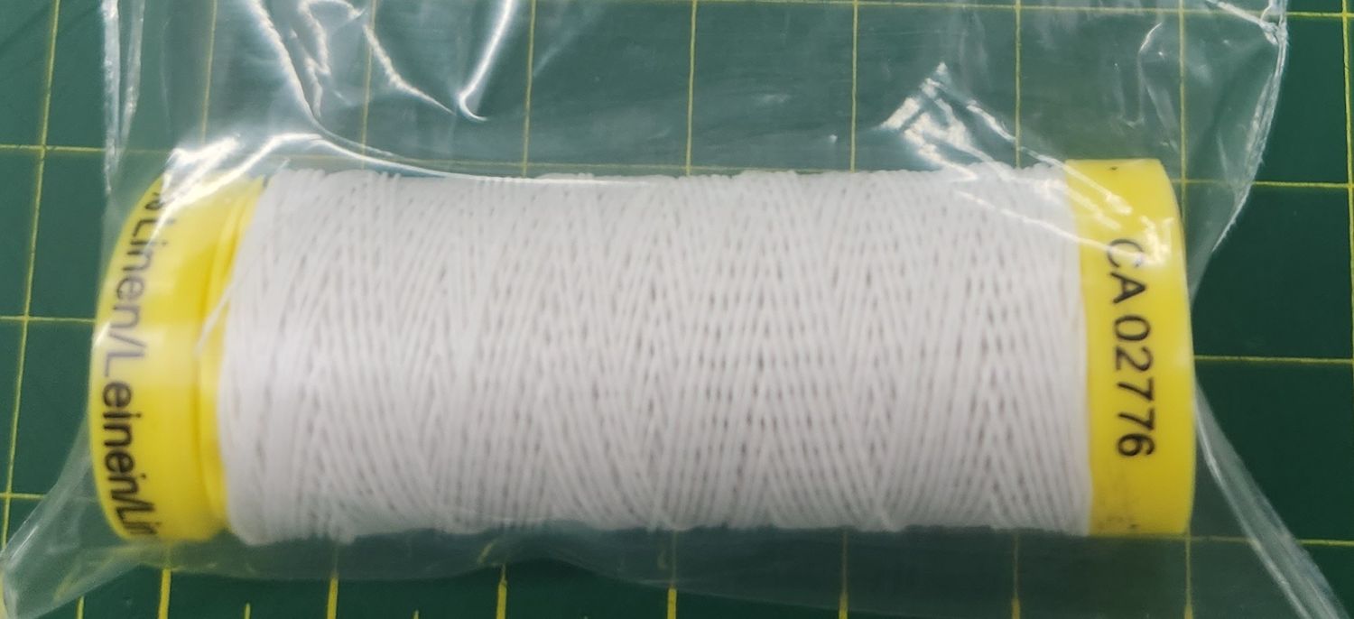 Gutermann Linen Thread Light Grey 50m