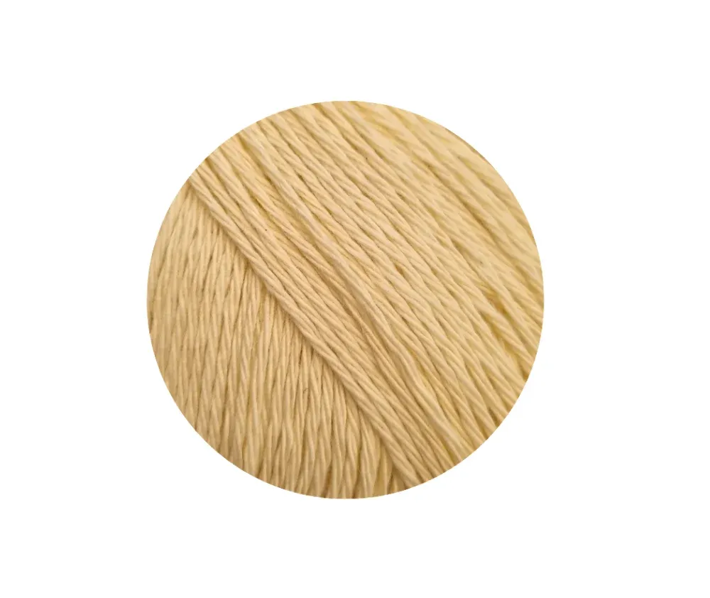 Organic Cotton &amp; Cashmere 4ply 50g Colour CC01 Cream