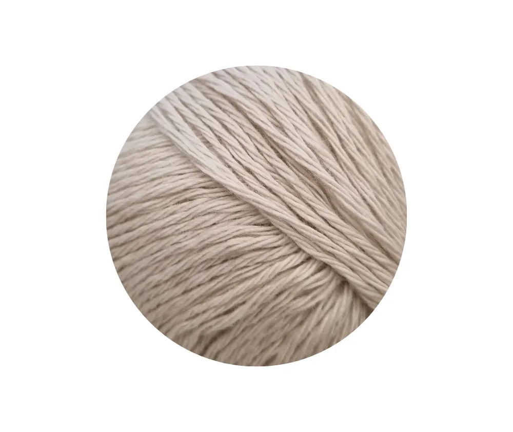 Organic Cotton &amp; Cashmere 4ply 50g Colour CC02 Ecru