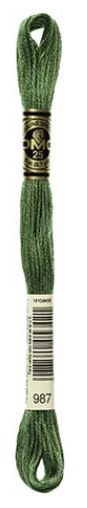 DMC Stranded Cotton 8m Skein Colour 987