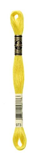 DMC Stranded Cotton 8m Skein Colour 973