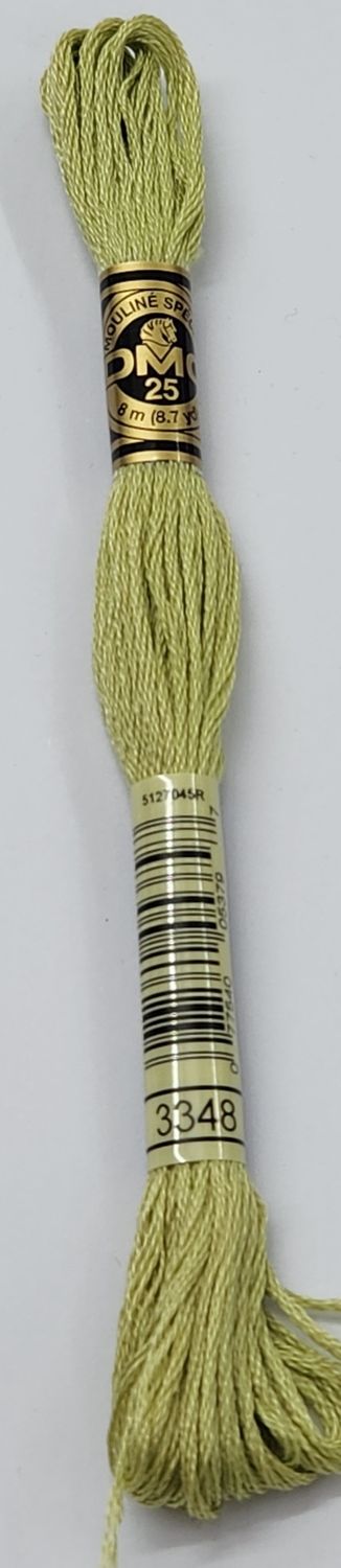 DMC Stranded Cotton 8m Skein Colour 3348