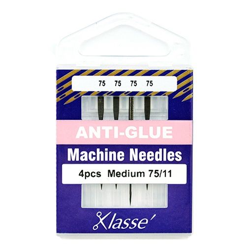 Klasse Sewing Machine Needle Pack 75/11 Anti Glue