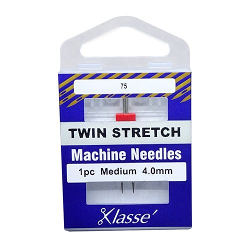 Klasse Twin Stretch Sewing Machine Needles 1pc Medium 4.0mm