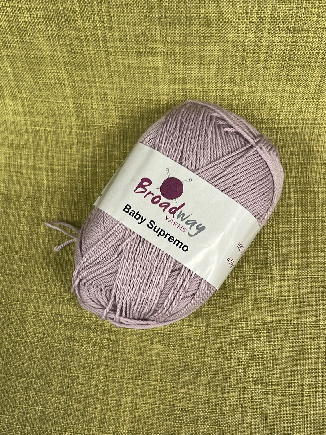 Broadway Baby Supremo 4ply Merino 50g 200m Colour1608