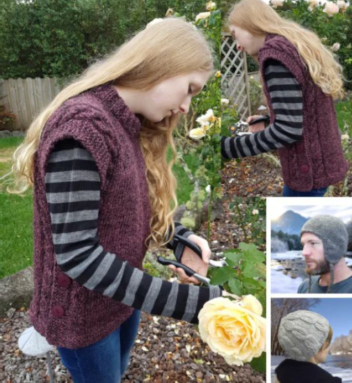Chunky Winter Tunic Pattern Countrywide 14ply P255