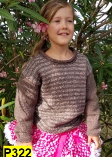 Countrywide Pattern - Childs Striped Jumper P322