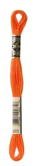 DMC Stranded Cotton 8m Skein Colour 970