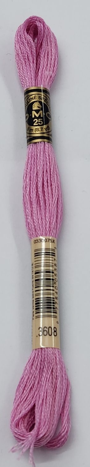DMC Stranded Cotton Skein 8m Colour 3608