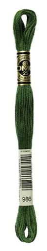 DMC Stranded Cotton 8m Skein Colour 986