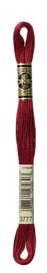 DMC Stranded Cotton 8m Skein Colour 3777