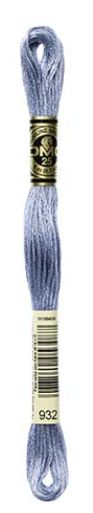 DMC Stranded Cotton 8m Skein Colour 932