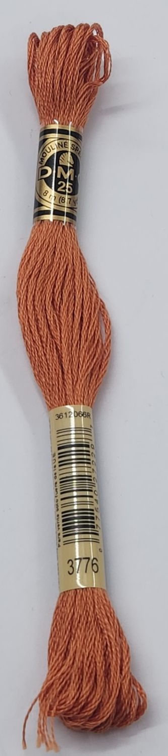 DMC Stranded Cotton 8m Skein Colour 3776