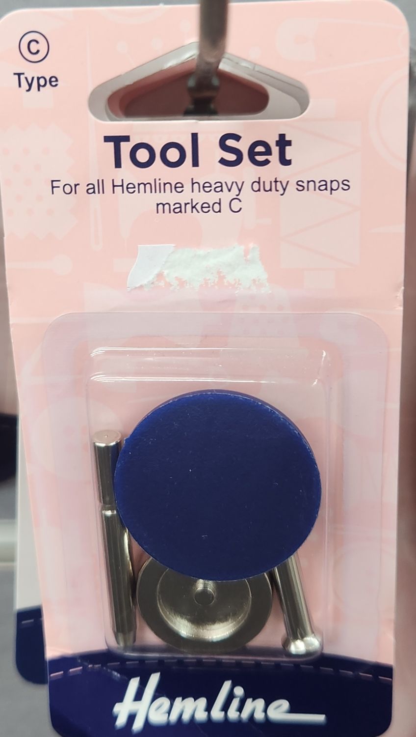 Tool set for heavy duty snaps