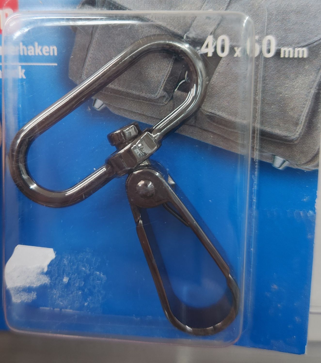 Pony Snap Hook 40 x 60mm Gunmetal