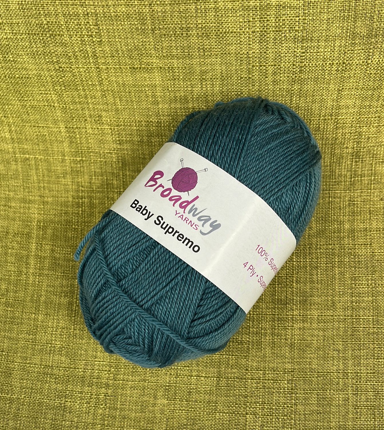 Broadway Baby Supremo 4ply Merino 50g 200m Colour 1203