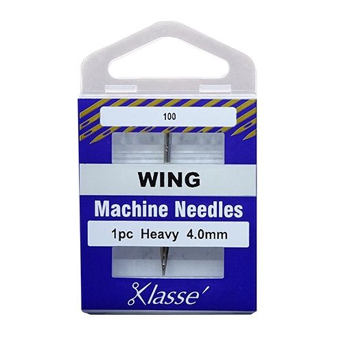 Klasse Sewing Machine Needle Wing 1pc Heavy 4.0mm