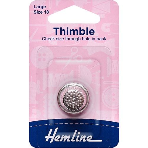 Hemline Thimble Large Size 18