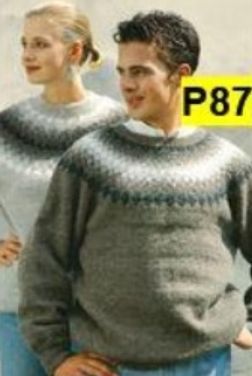 Circular Yoke Sweater Pattern P87