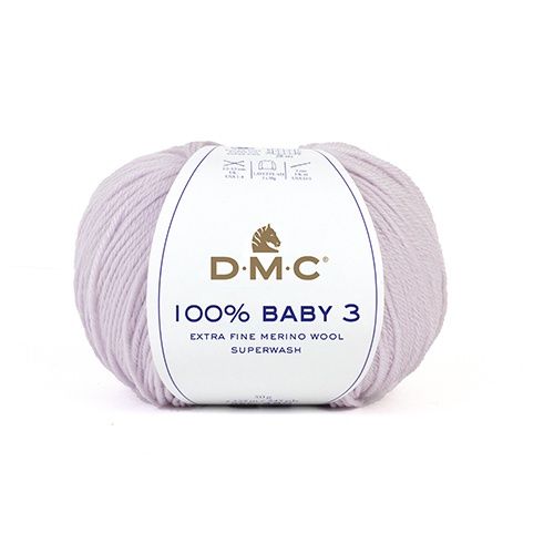 DMC Baby 3 - 4ply Wool Colour Shade Lilac 138
