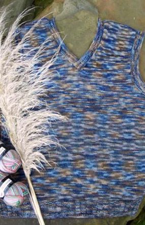 CW Windsor Pattern - Mens Vest P84