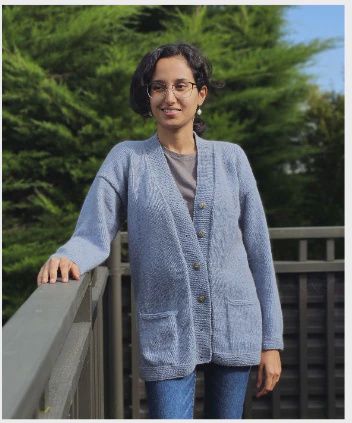 Purrino Pattern - Longline Cardigan P380