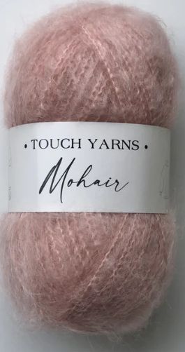 Touch Yarn Mohair Colour Peony 100g 12ply