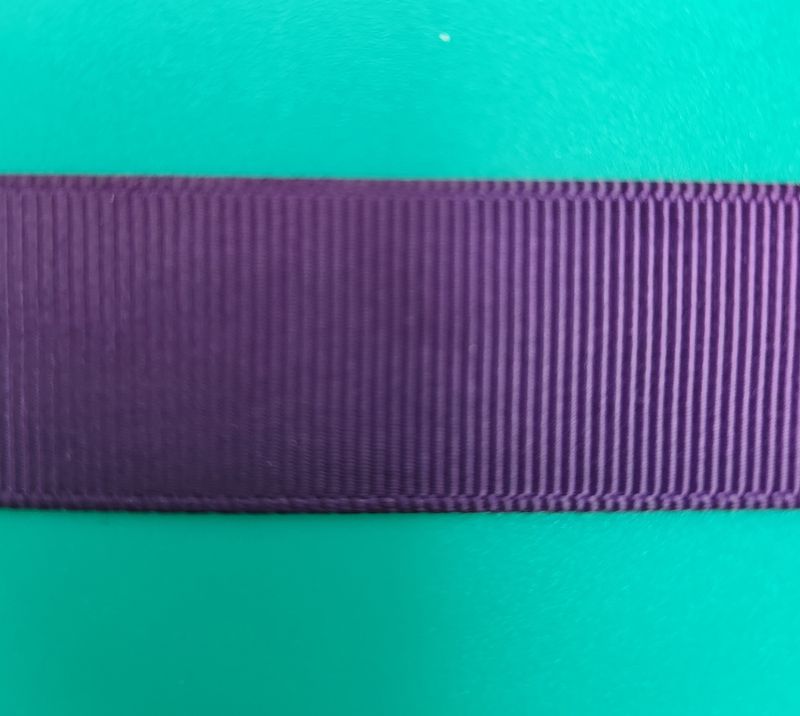 Plum Grosgrain Ribbon 22mm Width, Price per metre