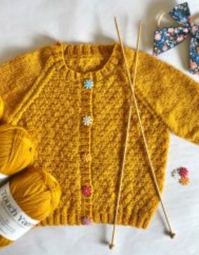 Touch Yarns Pattern #138 Muster Cardigan