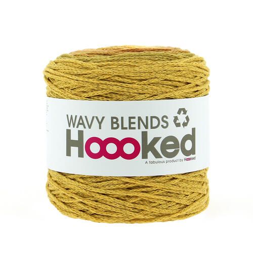 Hoooked Wavy Blends 12ply Cotton Colour Spicy Harvest