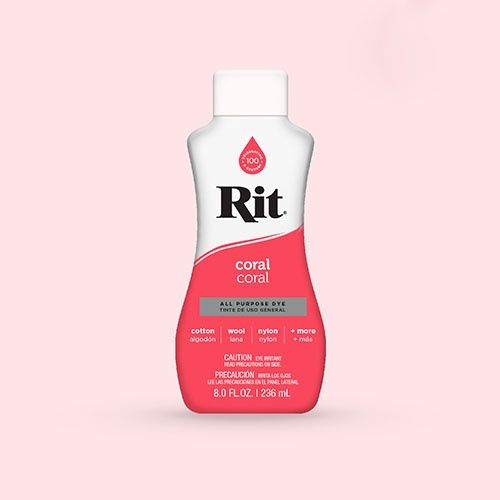 Rit All Purpose Liquid Dye Colour Coral