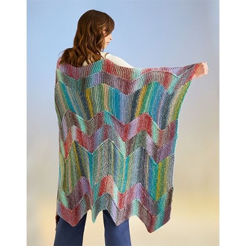 Sirdar Pattern - 10708 12ply Making Waves Blanket