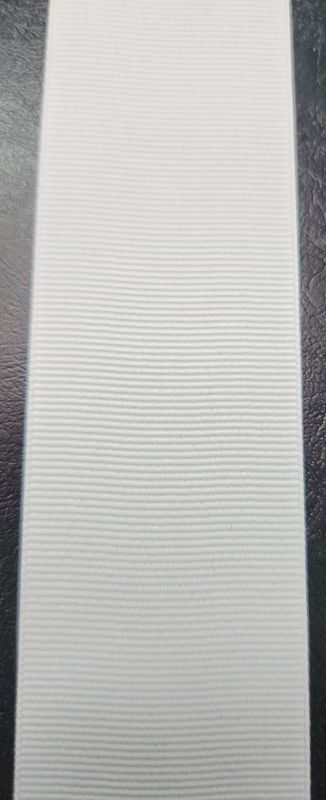 White Grosgrain Ribbon  38mm Width, Price per metre