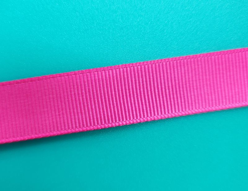 Fushia Grosgrain Ribbon 16mm Width, Price per metre