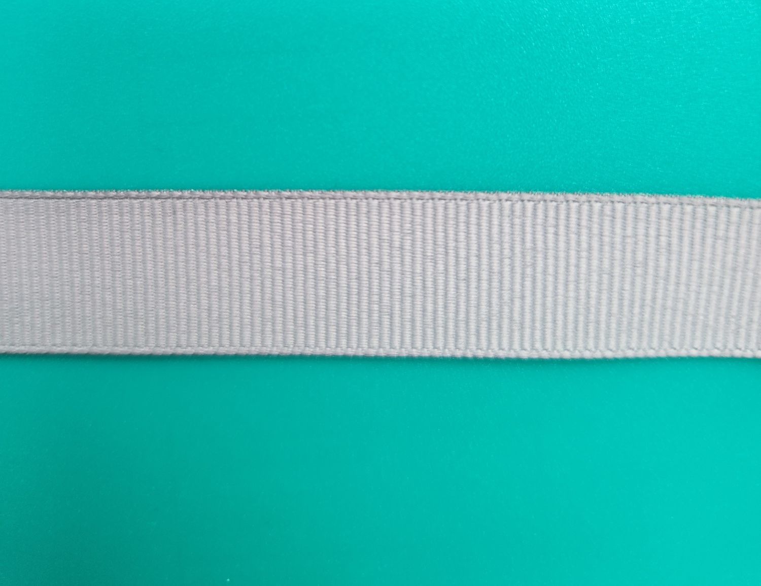 Silver Grosgrain Ribbon 15mm Width Price per metre