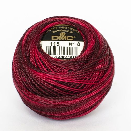 DMC Cotton Pearl Size 8 10g Ball - Colour 115