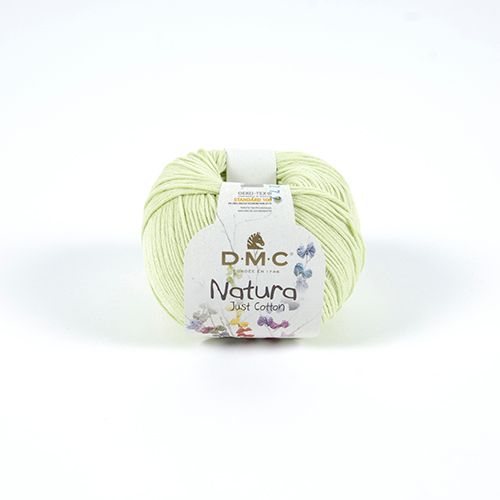 DMC Natura Just Cotton 4ply 50g Colour N12 Light Green